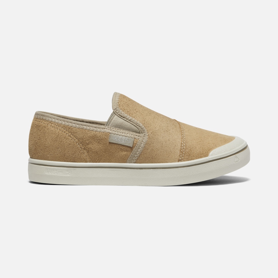 beige_silver_birch_keen_womens_elsa_harvest_leather_slip_on.jpg Beige-Silver Birch Keen Women's Elsa Harvest Leather Slip-On - Image 1