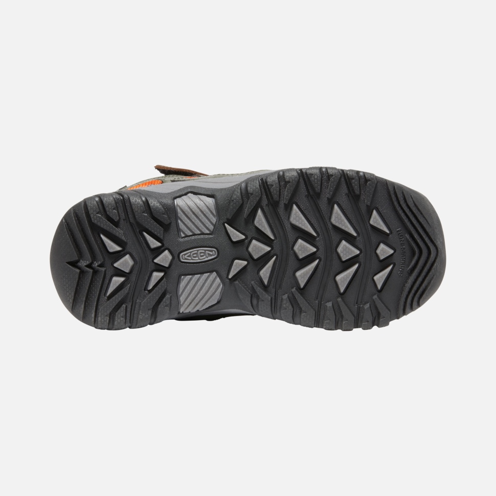 Dark Earth-Forest Night Keen Little Kids' Targhee Waterproof Boot - Image 3