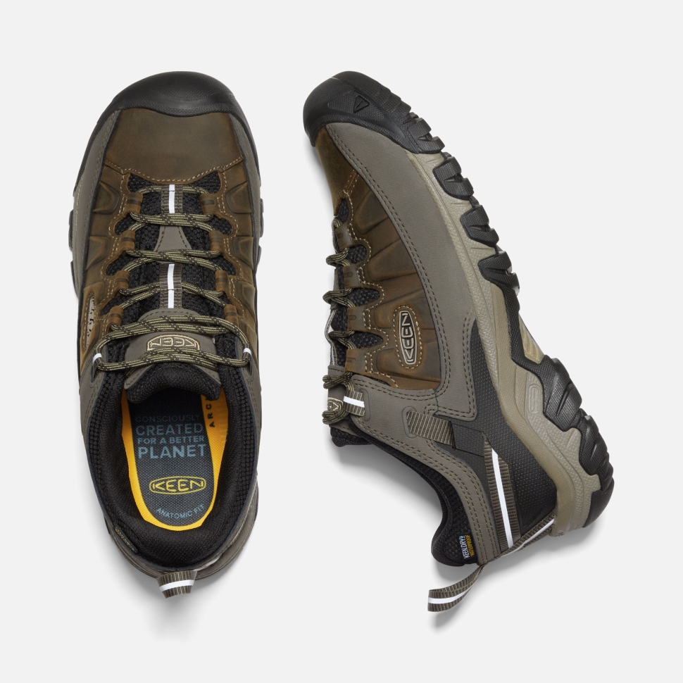 Keen BUNGEE CORD-BLACK Men's Targhee III Waterproof Wide - Image 2