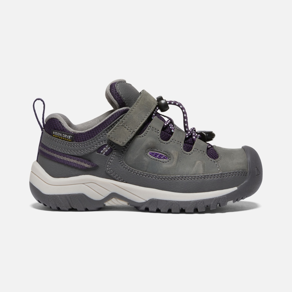keen_magnet_tillandsia_purple_little_kids_targhee_waterproof_shoe.jpg Keen Magnet-Tillandsia Purple Little Kids' Targhee Waterproof Shoe - Image 1
