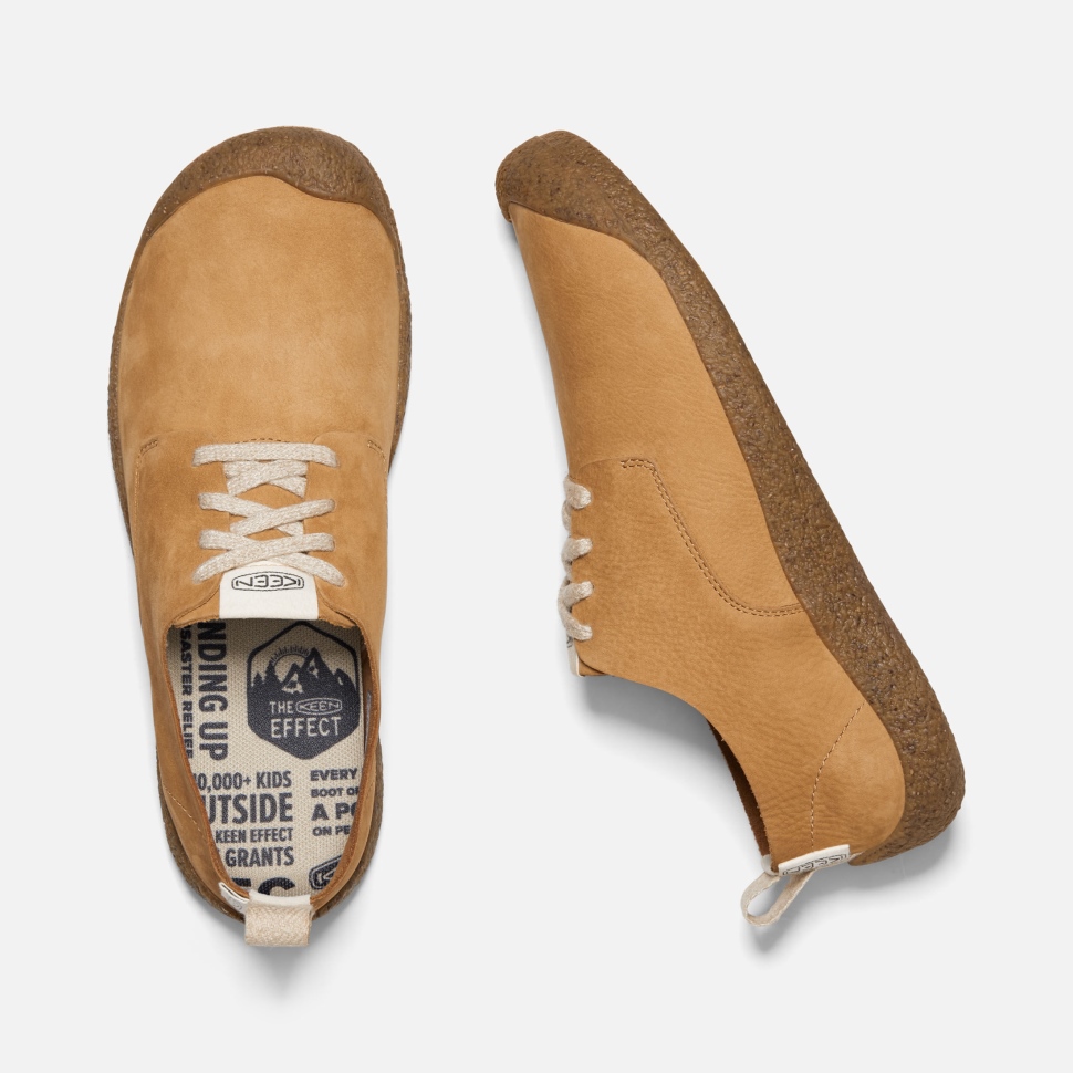 Apple Cinnamon-Birch Men's Mosey Leather Derby Keen