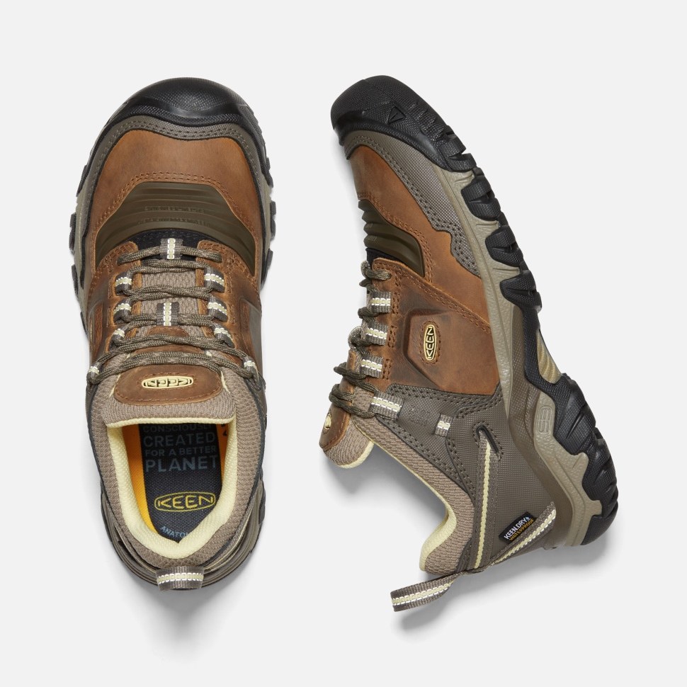 Safari-Custard Women's Ridge Flex Waterproof Keen