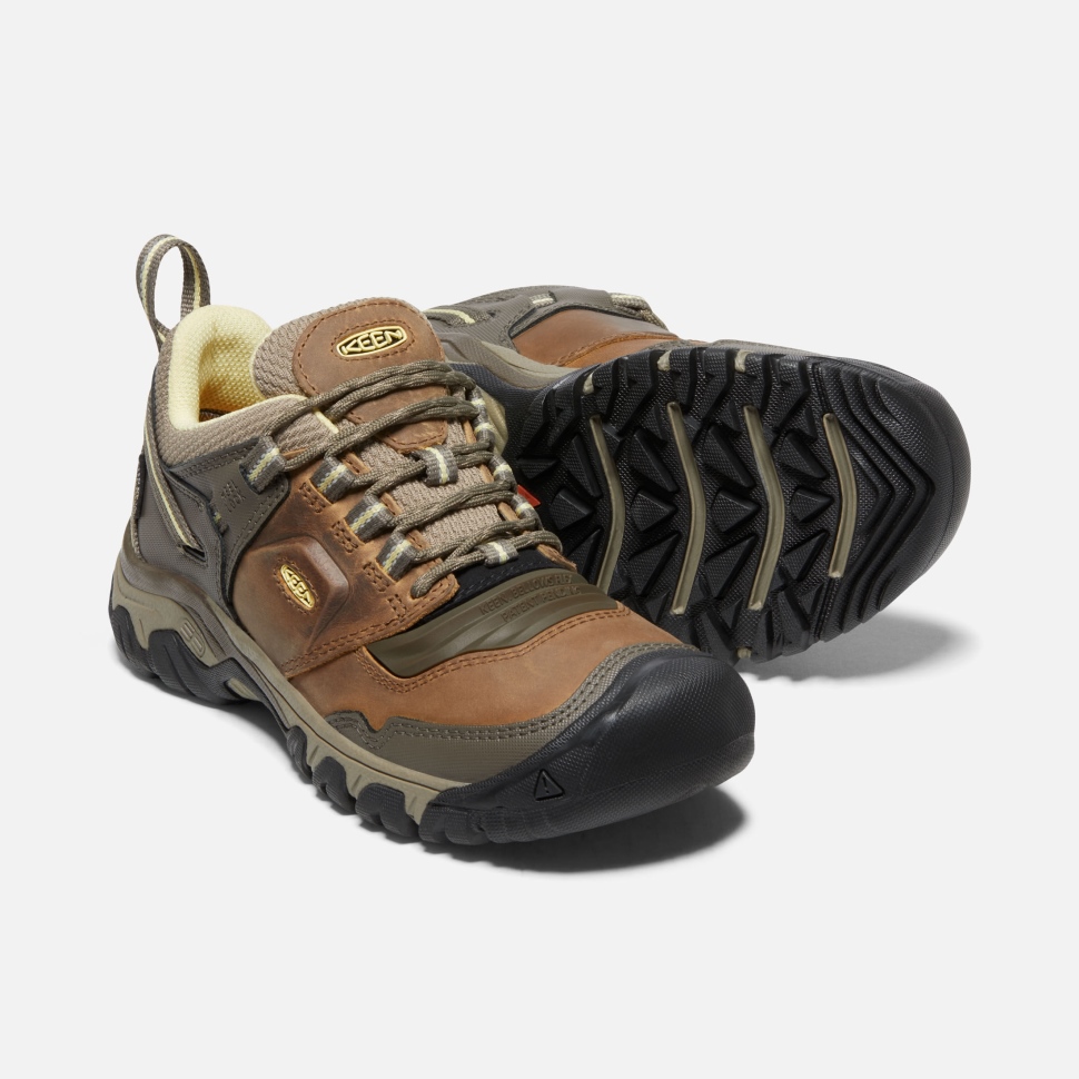 Safari-Custard Women's Ridge Flex Waterproof Keen
