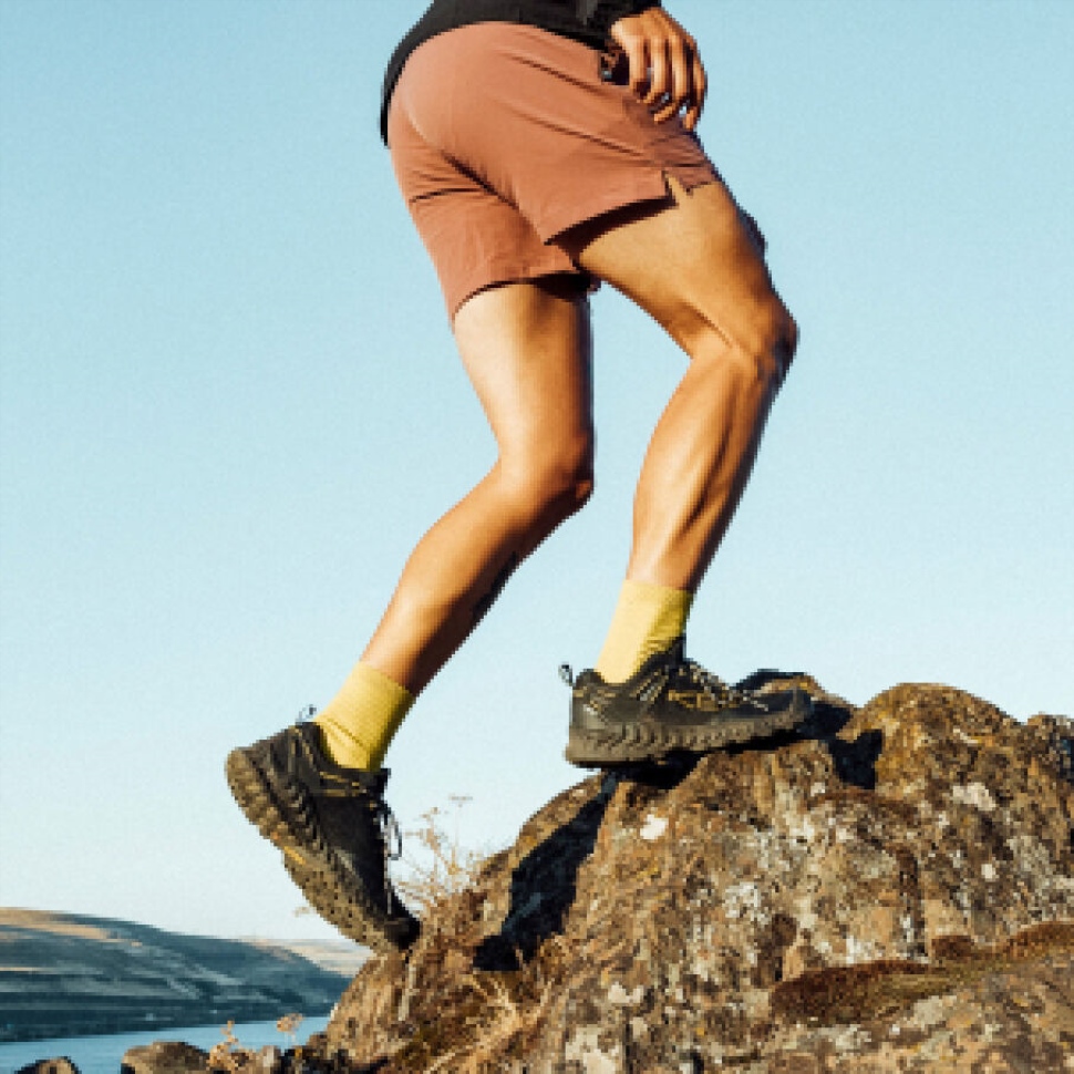 Keen Dark Olive-Black Olive Men's NXIS EVO Waterproof Shoe