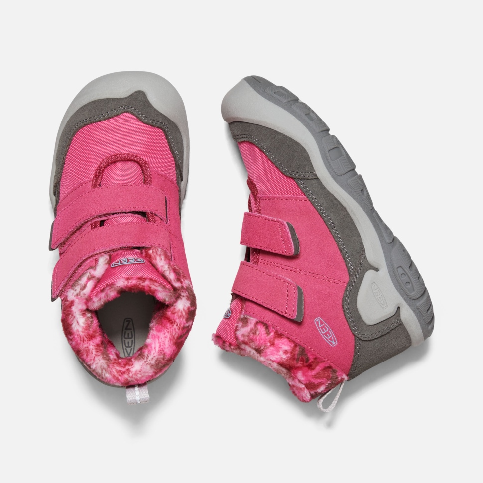 Fruit Dove-Black Little Kids' Knotch Double Strap Chukka Keen