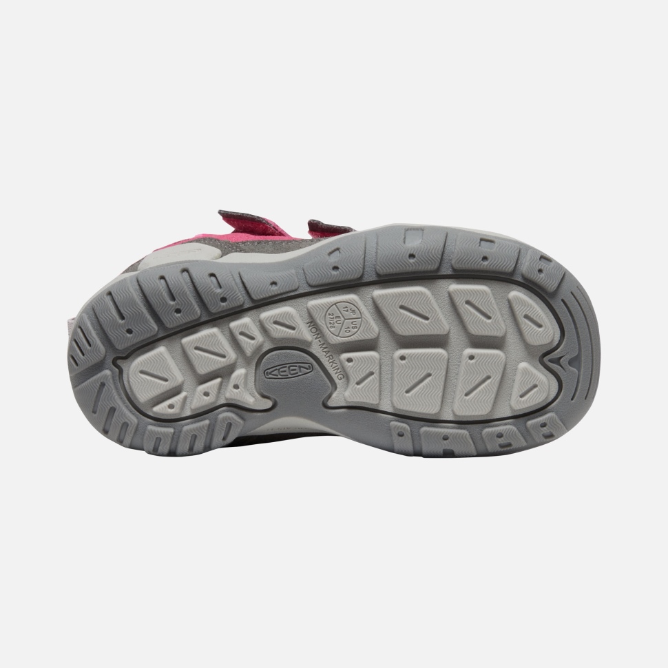 Fruit Dove-Black Little Kids' Knotch Double Strap Chukka Keen