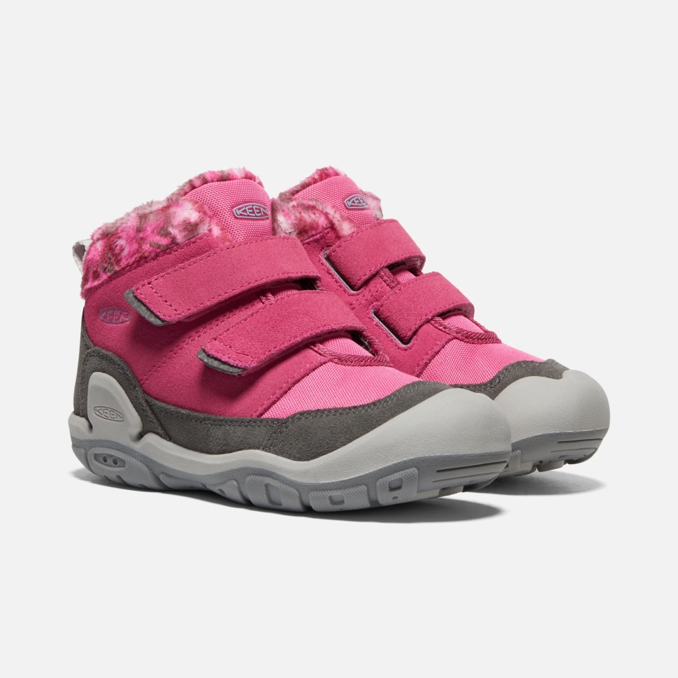 Fruit Dove-Black Little Kids' Knotch Double Strap Chukka Keen