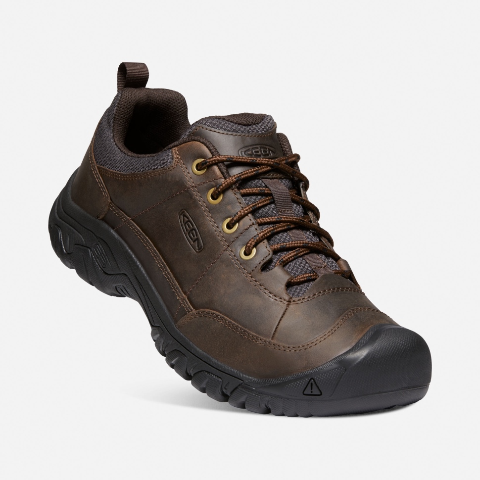 Keen Dark Earth-Mulch Men's Targhee III Oxford Wide Shoe
