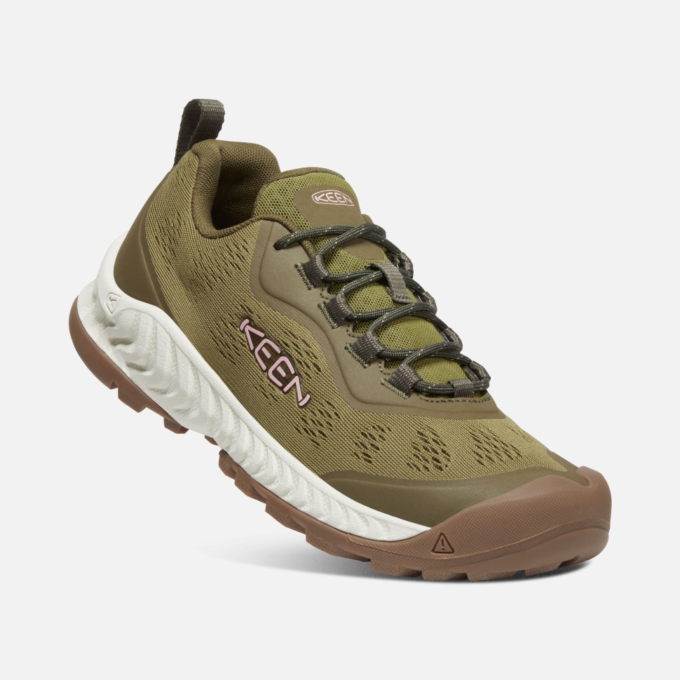 Olive Drab-Pink Icing Women's NXIS Speed Keen