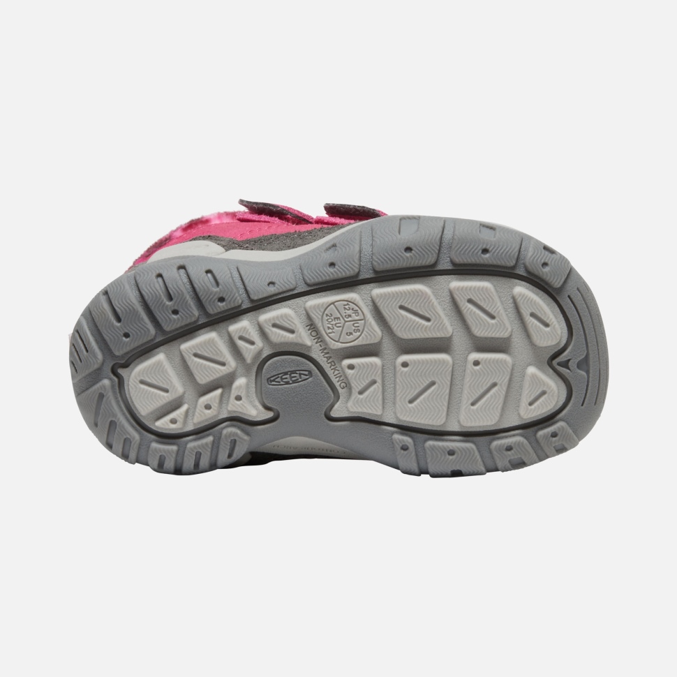 Keen Fruit Dove-Black Toddlers' Knotch Double Strap Chukka