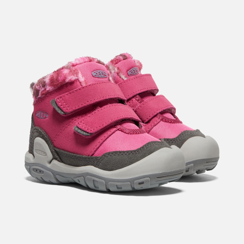 Keen Fruit Dove-Black Toddlers' Knotch Double Strap Chukka