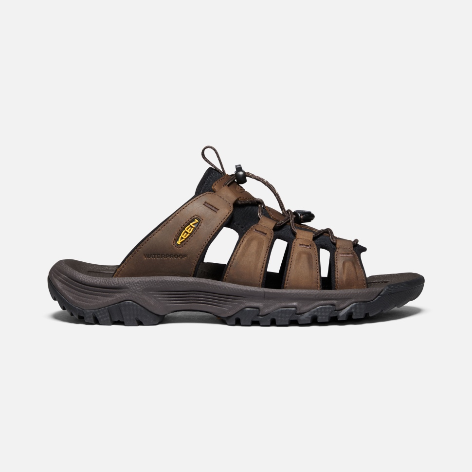 Keen Bison-Mulch Men's Targhee III Slide Sandal