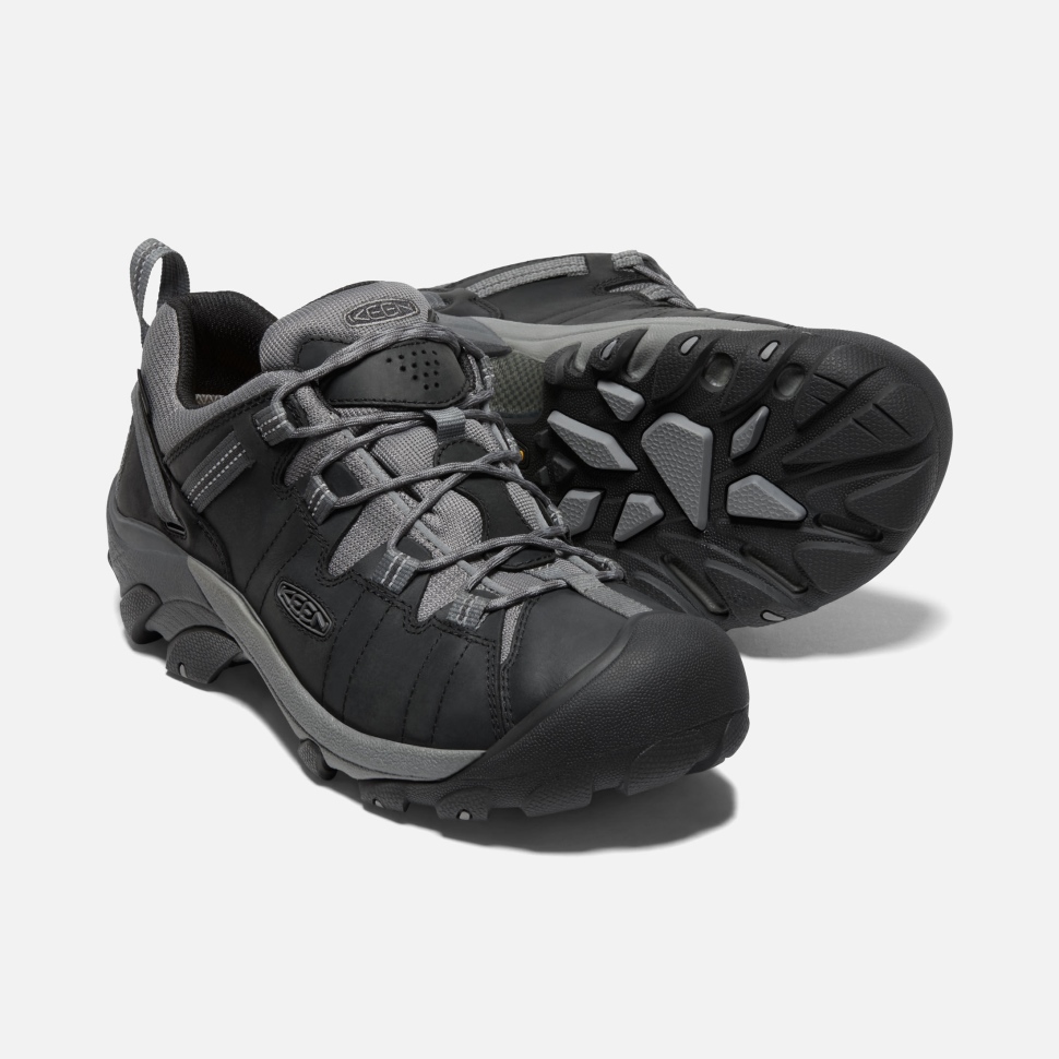 Keen Black-Steel Grey Men's Targhee II Waterproof