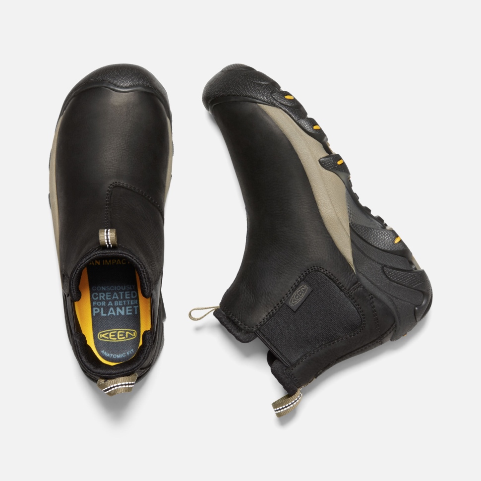 Black-Brindle Keen Women's Targhee II Chelsea