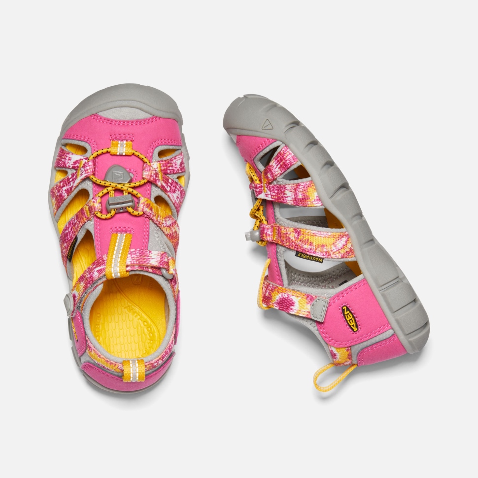 Multi-KEEN Yellow Little Kids' Seacamp II CNX Keen