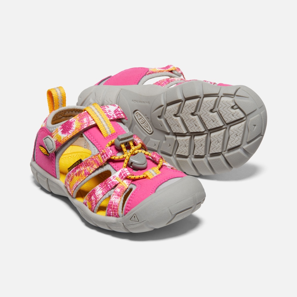 Multi-KEEN Yellow Little Kids' Seacamp II CNX Keen