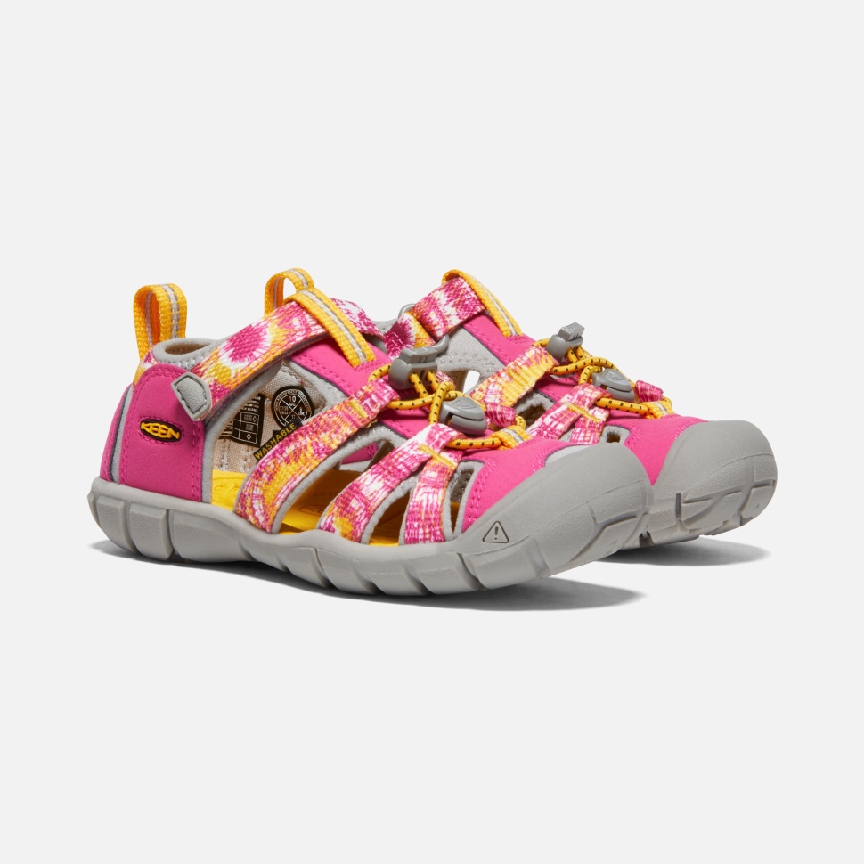 Multi-KEEN Yellow Little Kids' Seacamp II CNX Keen