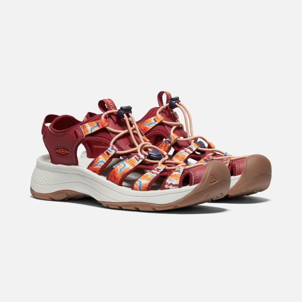 Keen Orange Wave-Red Women's Astoria West x Outdoor Afro