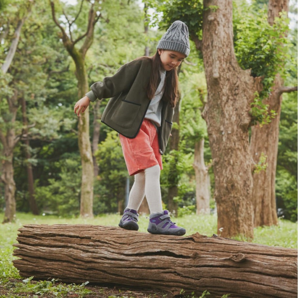 Steel Grey-Charisma Big Kids' Knotch Chukka Keen