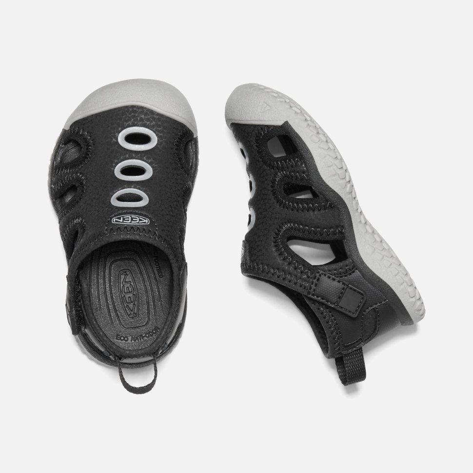 Keen Black-Drizzle Toddlers' Stingray Sandal