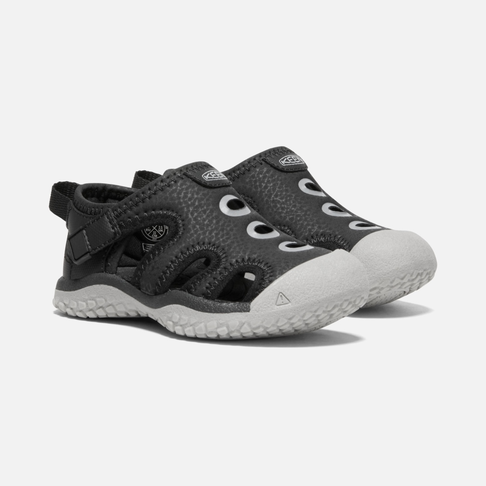 Keen Black-Drizzle Toddlers' Stingray Sandal