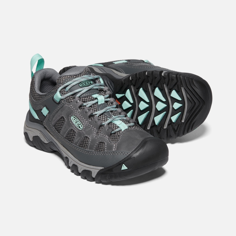 Steel Grey-Ocean Wave Keen Women's Targhee Vent