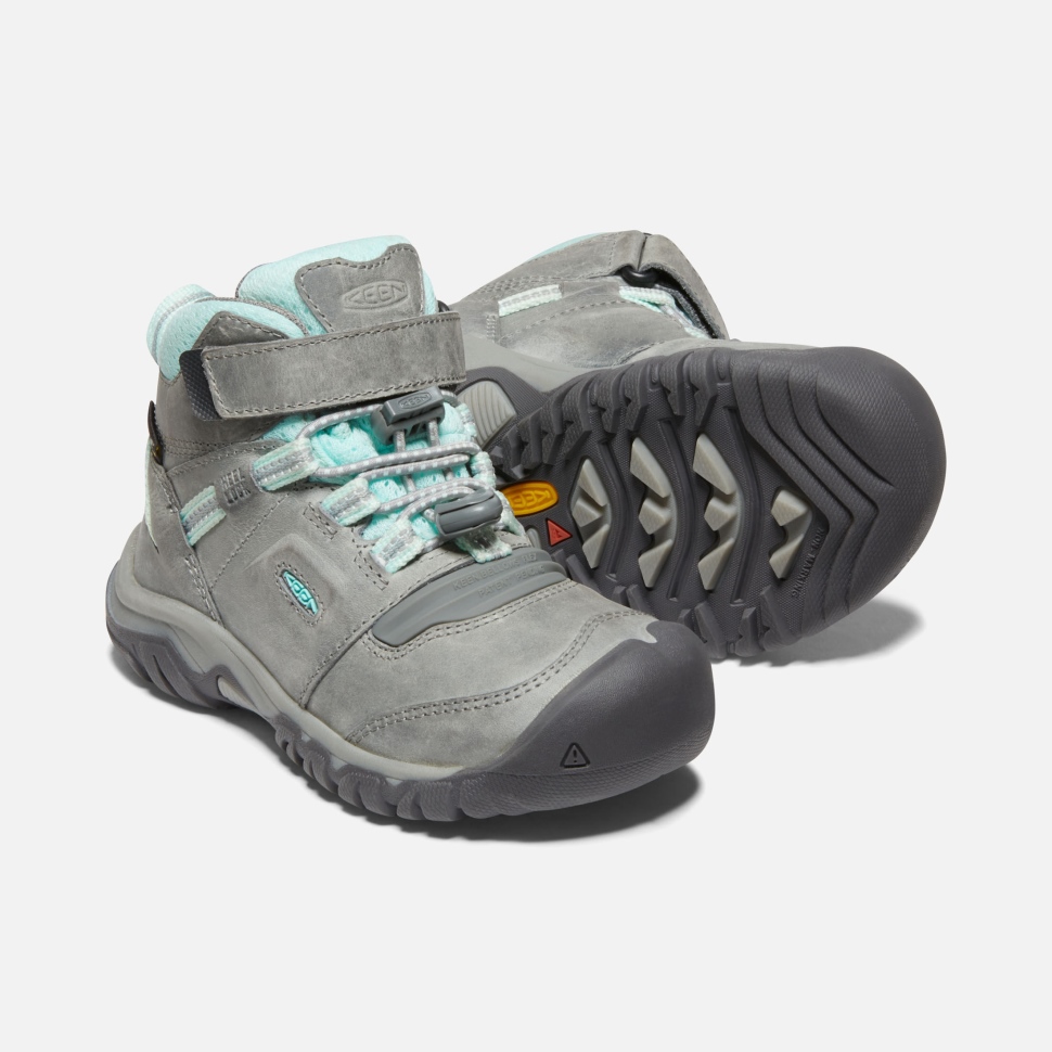 Grey-Blue Tint Little Kids' Ridge Flex Waterproof Boot Keen