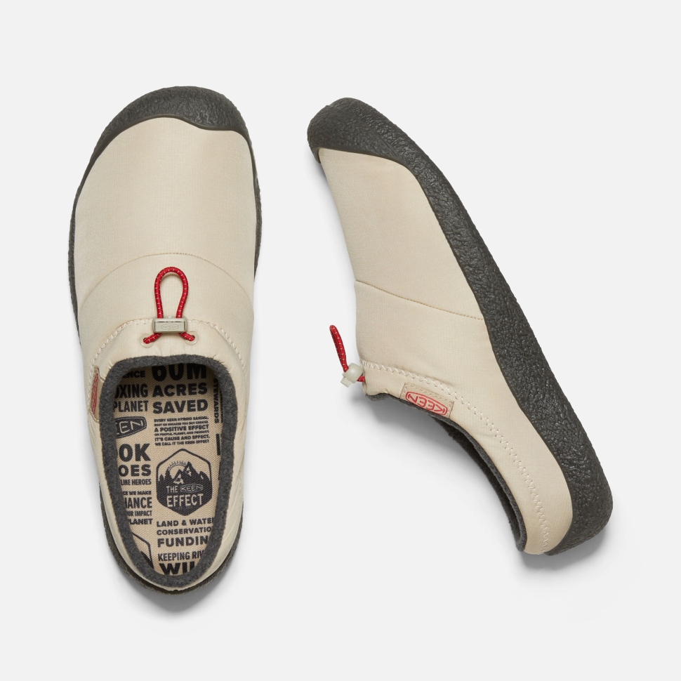 Plaza Taupe-Red Carpet Keen Men's Howser III Slide