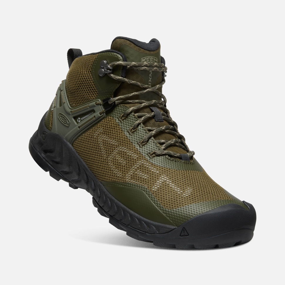 Keen Forest Night-Dark Olive Men's NXIS EVO Waterproof Boot