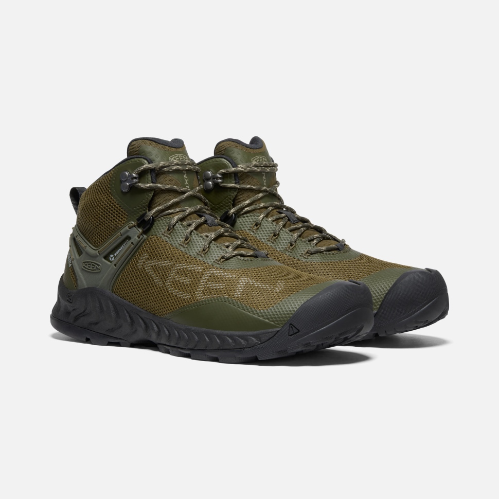 Keen Forest Night-Dark Olive Men's NXIS EVO Waterproof Boot