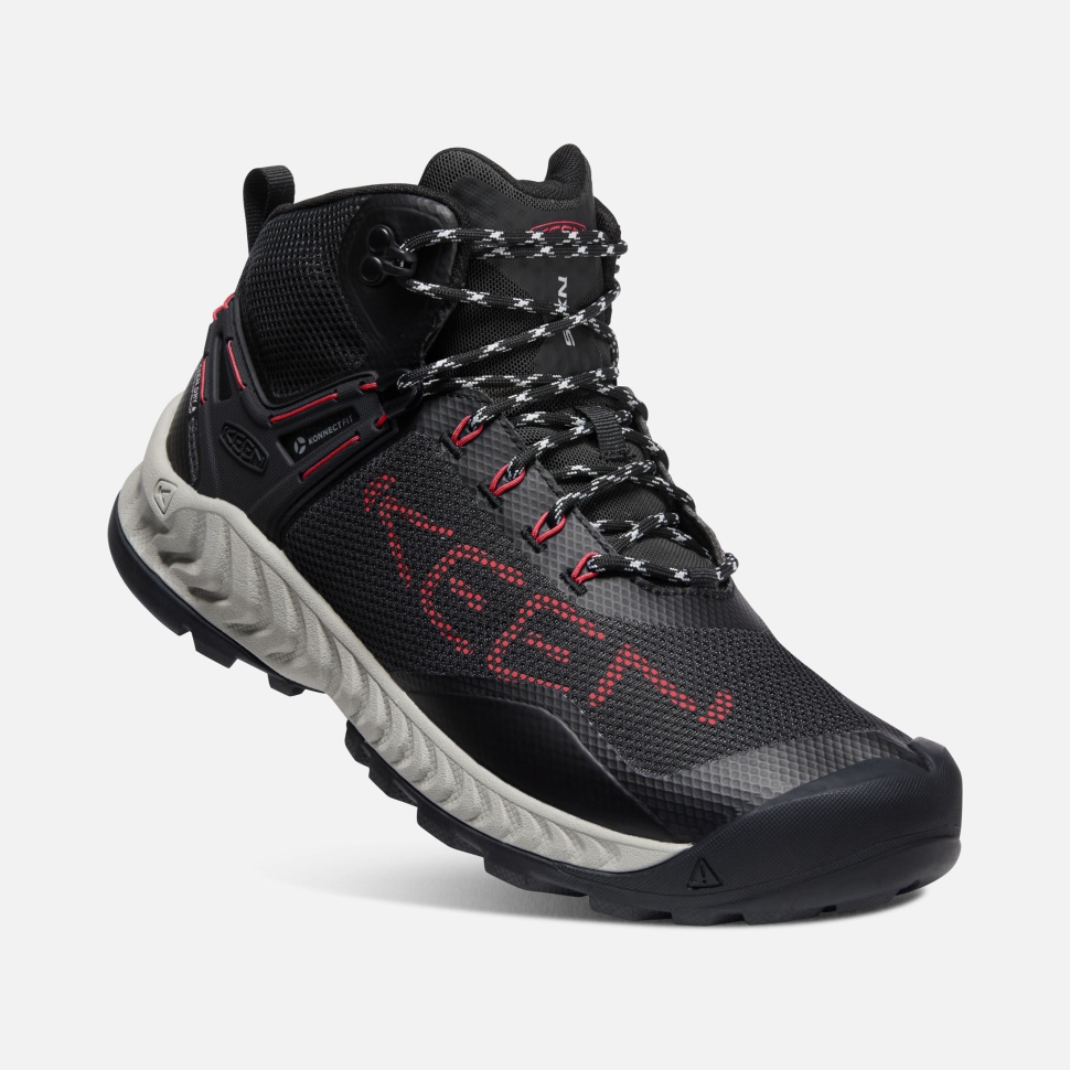 Black-Red Carpet Keen Men's NXIS EVO Waterproof Boot