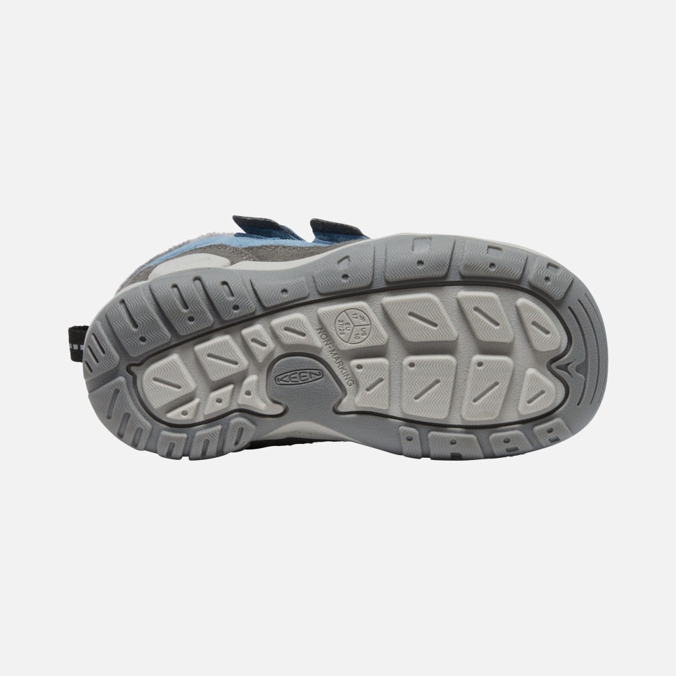 Magnet-Blue Shadow Keen Little Kids' Knotch Double Strap Chukka