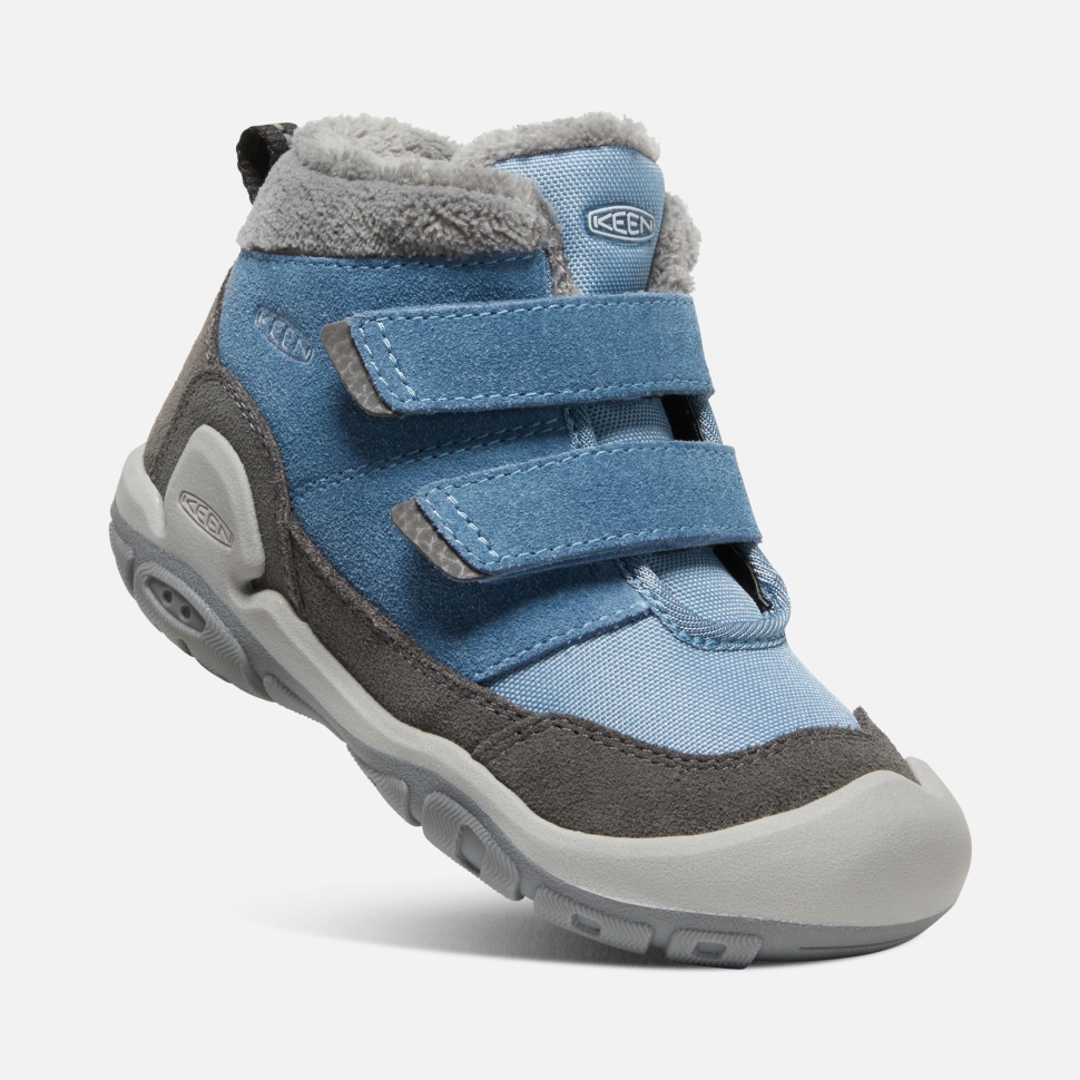 Magnet-Blue Shadow Keen Little Kids' Knotch Double Strap Chukka