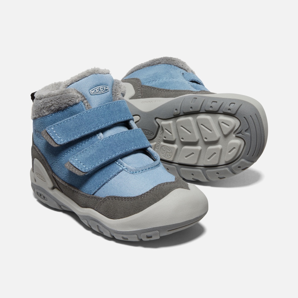 Magnet-Blue Shadow Keen Little Kids' Knotch Double Strap Chukka