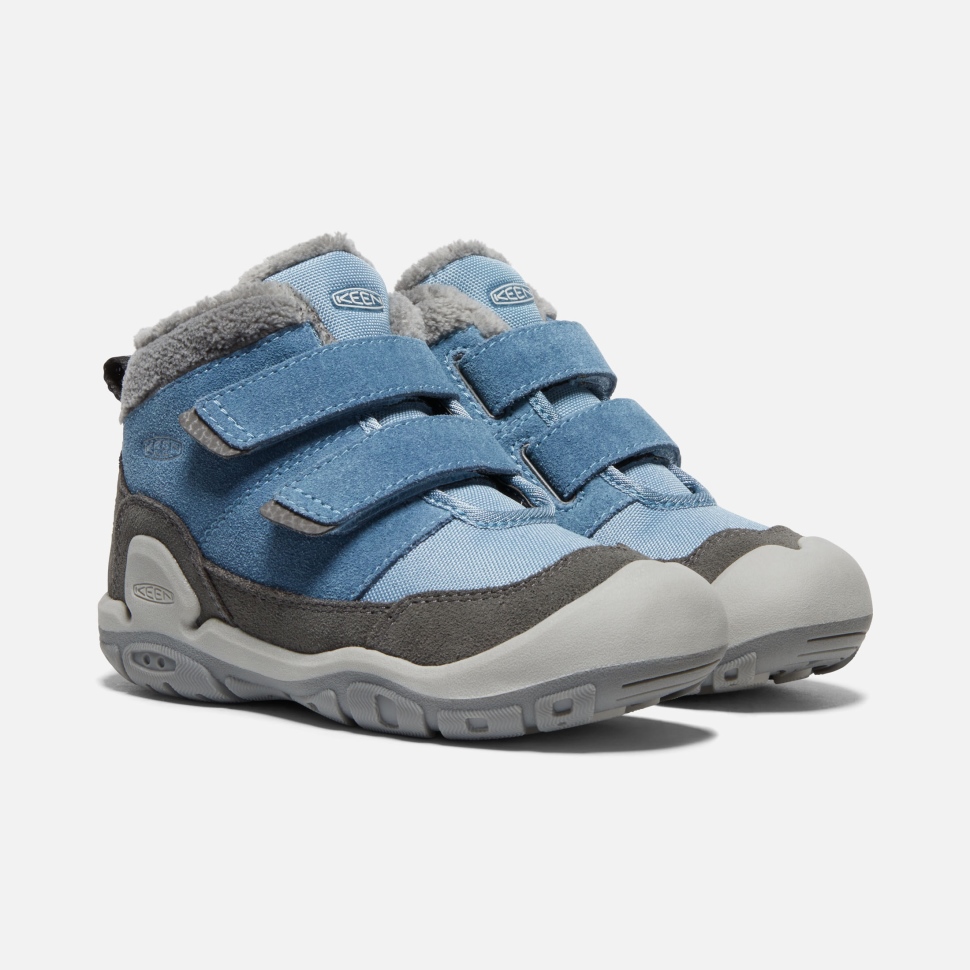 Magnet-Blue Shadow Keen Little Kids' Knotch Double Strap Chukka