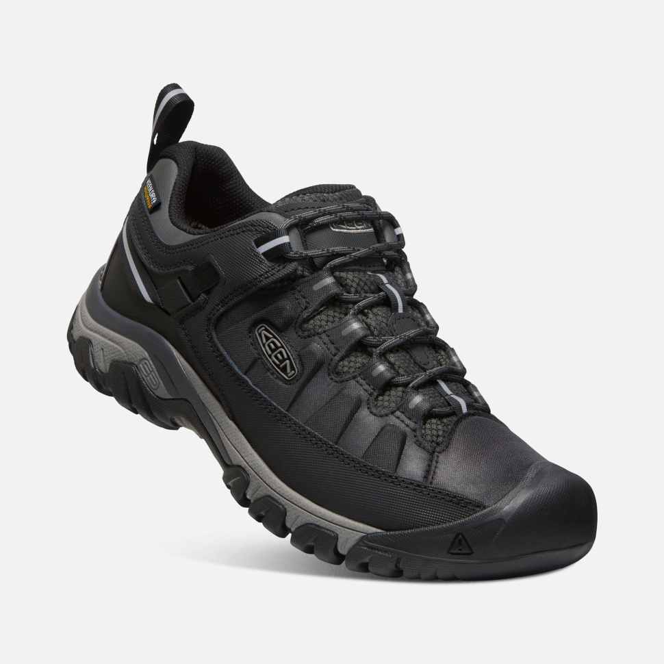 Black-Steel Grey Keen Men's Targhee EXP Waterproof