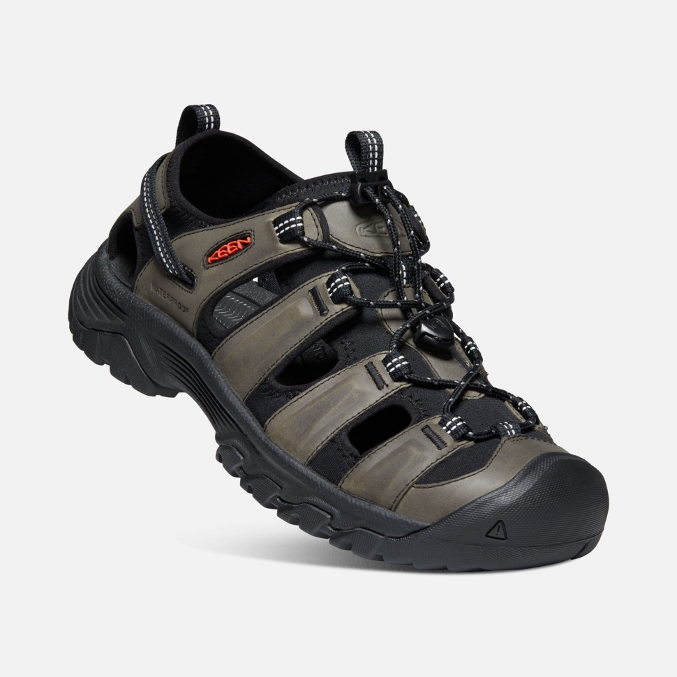 Grey-Black Men's Targhee III Sandal Keen