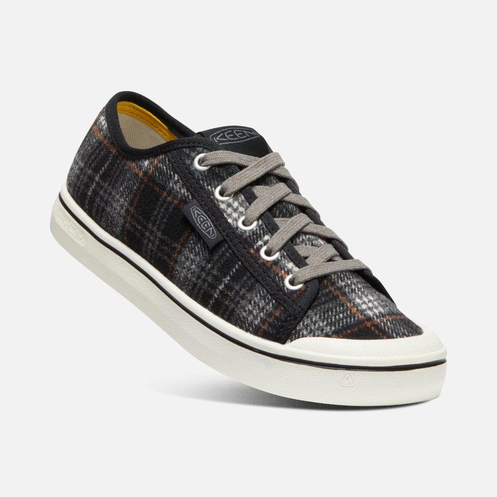 Black Plaid-Steel Grey Women's Elsa V Sneaker Keen
