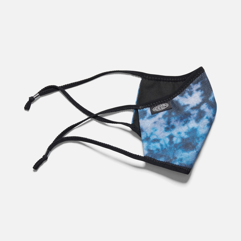 Blue Tie Dye Keen KEEN Together Mask XS/S - Tie Dye