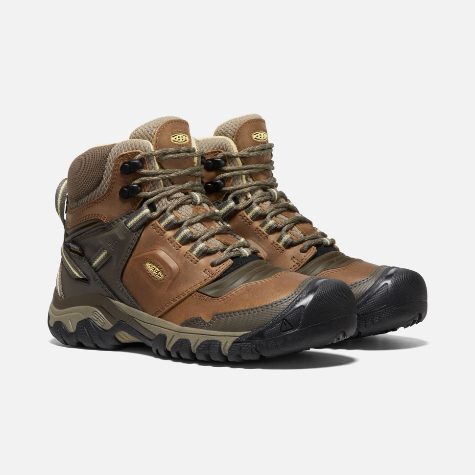 Keen Safari-Custard Women's Ridge Flex Waterproof Boot