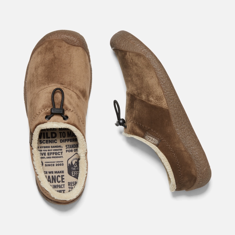 Dark Earth Velour Keen Women's Howser III Slide