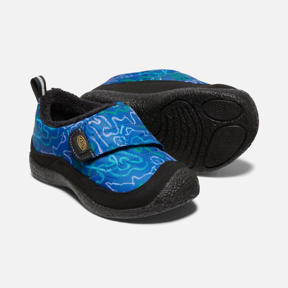 Baleine Blue-Multi Little Kids' Howser Wrap Keen