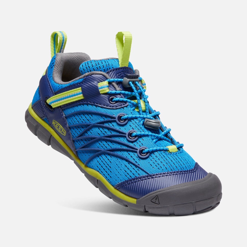 Brilliant Blue-Blue Depths Keen Big Kids' Chandler CNX