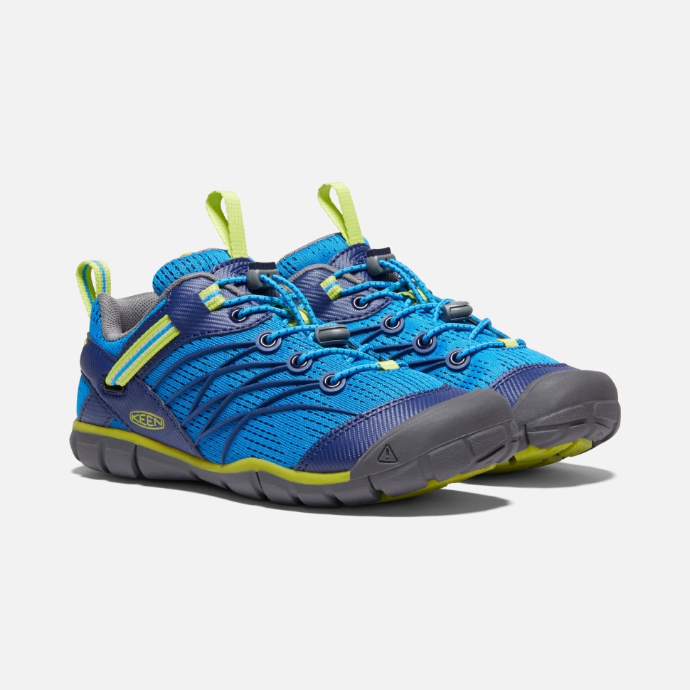 Brilliant Blue-Blue Depths Keen Big Kids' Chandler CNX