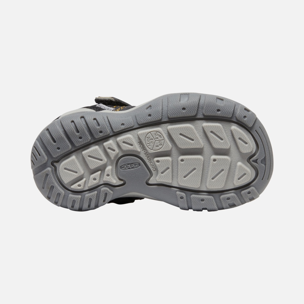 Black-KEEN Yellow Toddlers' Knotch Peak Sneaker Keen