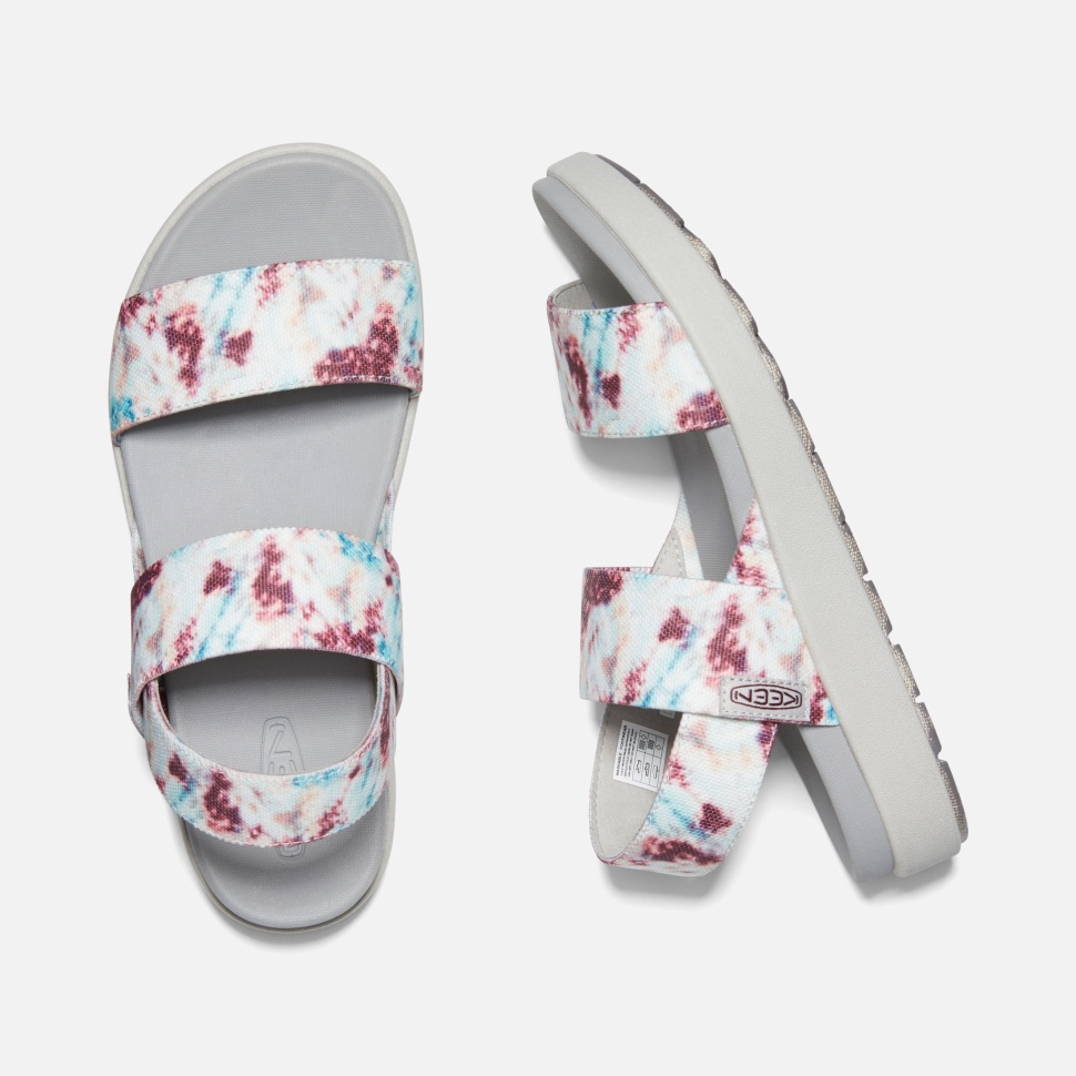 Andorra-Tie Dye Keen Women's Elle Backstrap Sandal