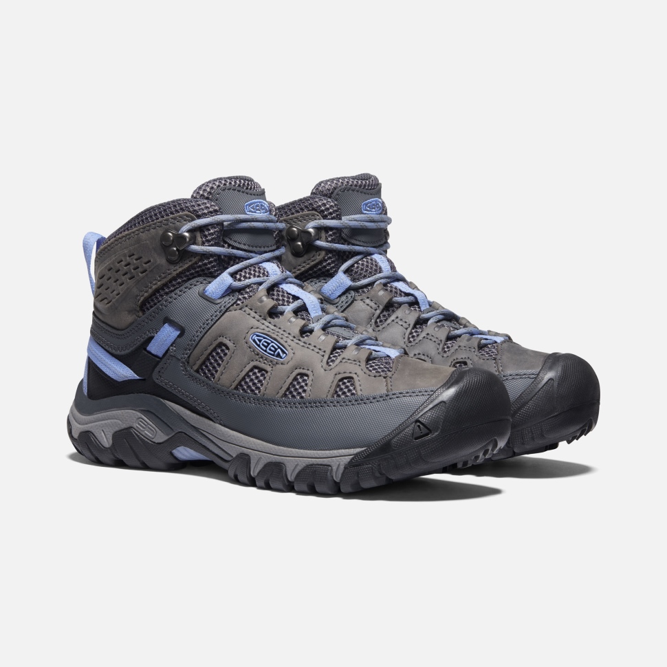 Steel Grey-Hydrangea Keen Women's Targhee Vent Mid