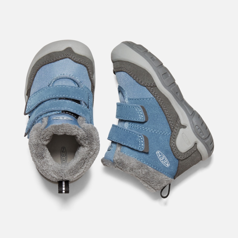 Magnet-Blue Shadow Keen Toddlers' Knotch Double Strap Chukka