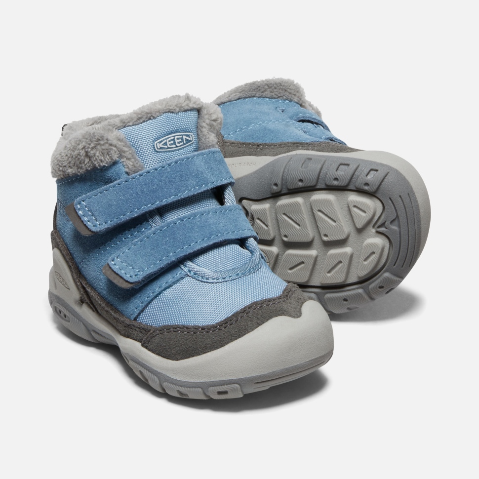 Magnet-Blue Shadow Keen Toddlers' Knotch Double Strap Chukka