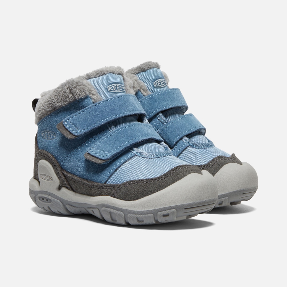 Magnet-Blue Shadow Keen Toddlers' Knotch Double Strap Chukka
